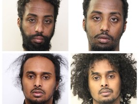 Abdullahi Are, 33 (top), and Ahmed Osman, 34 (bottom)