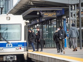 EPS and their partners at the City of Edmonton and Bent Arrow Traditional Healing Society are working together to reduce crime while increasing safety in the Edmonton transit system on March 15, 2023 in Edmonton.