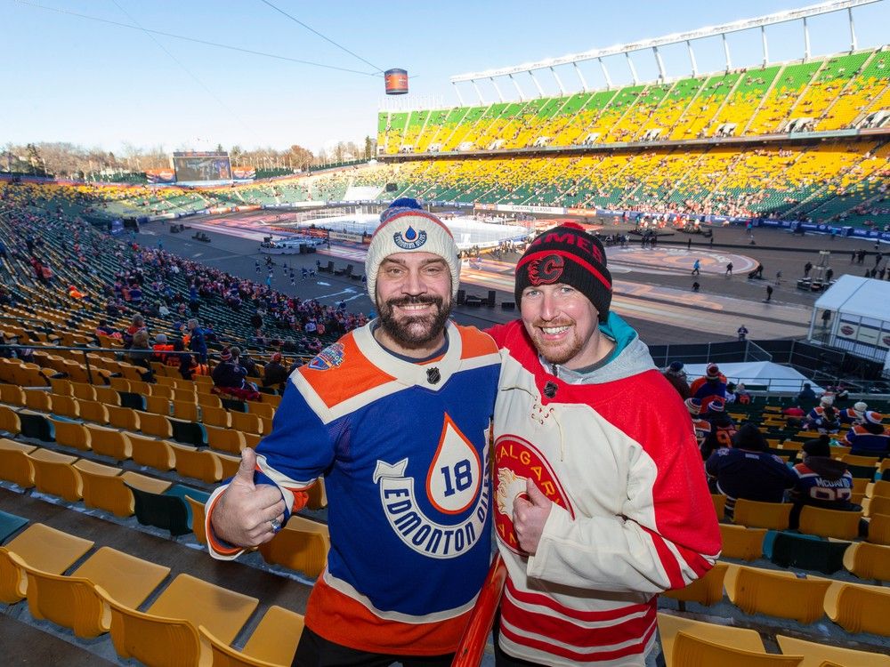 Photos The Oilers beat the Flames in the Heritage Classic Edmonton