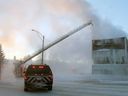 Wetaskiwin RCMP and Wetaskiwin Fire Services were on scene of a fire at the apartment/motel, known as Manny's Motel off 40 Avenue in Wetaskiwin on Jan. 14, 2020. The body of Joseph Desjarlais was discovered in the ruins on Jan. 21, 2020.