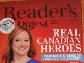 A photo of the cover of the June 2020 edition of Reader's Digest.