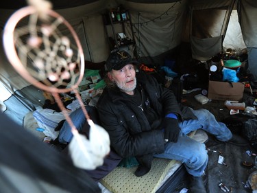 Edmonton homeless camp