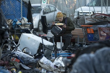 Edmonton homeless camp