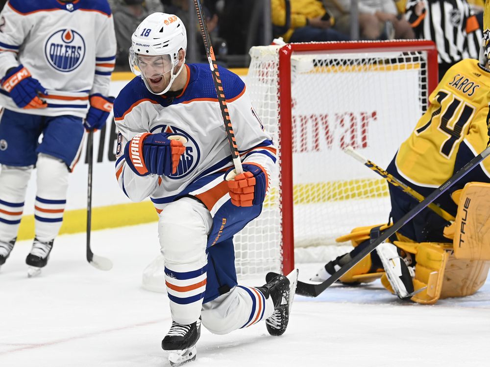 Edmonton Oilers forward Zach Hyman on a 50-goal pace right now | The ...