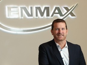 Enmax CEO Mark Poweska was photographed at the company's Calgary headquarters on Thursday, December 14, 2023.