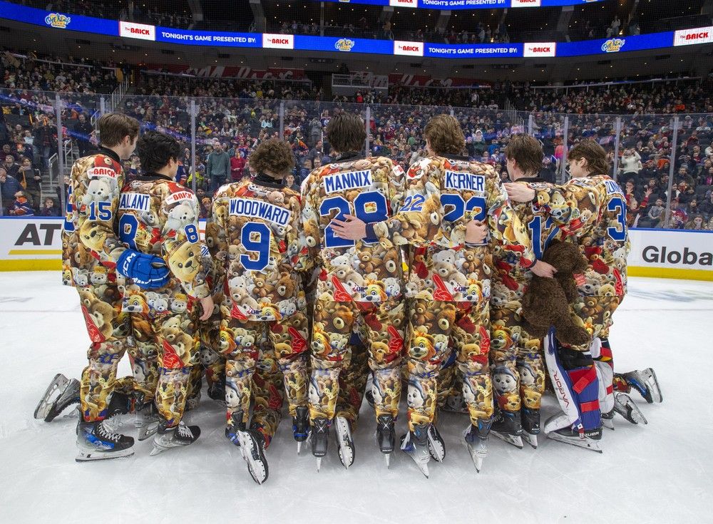 Oil kings teddy bear best sale toss 2018