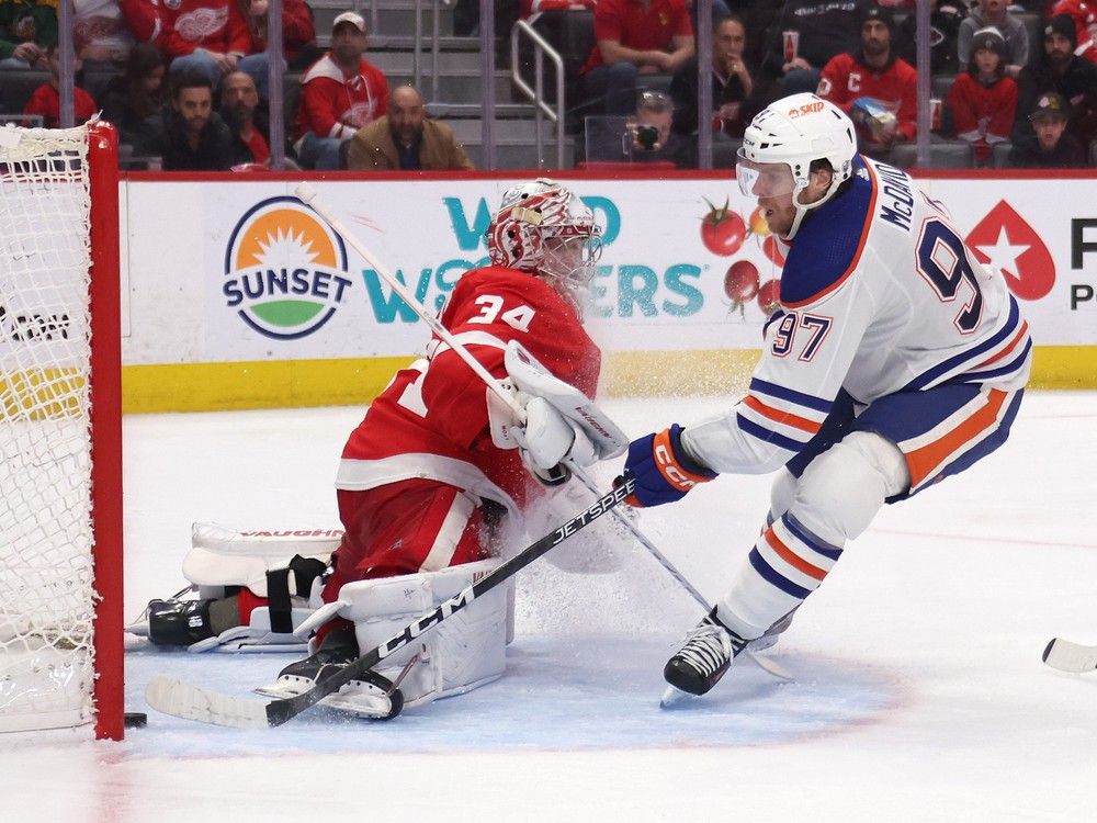 McDavid ties Anderson for fourth place on Oilers alltime point list