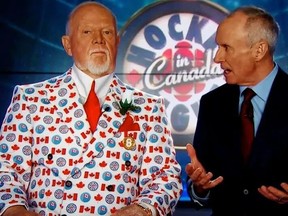 Don Cherry and Ron MacLean