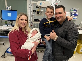 First baby born in 2024 arrives right at midnight