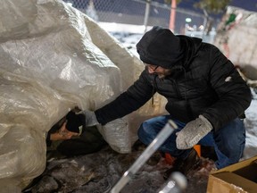 Edmonton homeless encampments