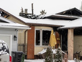 A north Edmonton house fire at 17812 94 St. in the Lago Lindo neighbourhood early Tuesday, Jan. 16, 2024, sent four people to hospital.