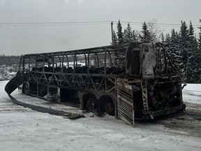 Bridge to Nowhere bus fire