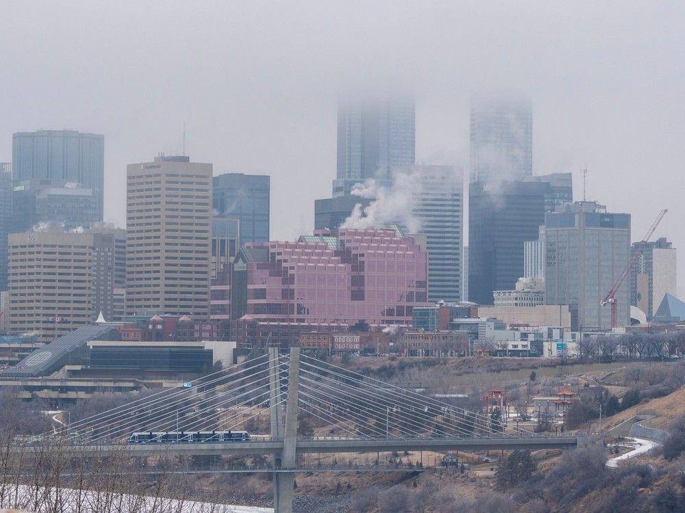 Edmonton weather: Sunny skies and wicked winds | Edmonton Journal