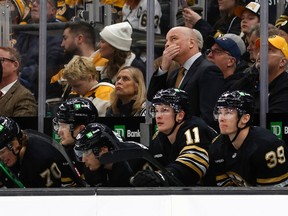 Boston Bruins Head coach Jim Montgomery