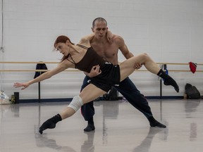 Ballet Edmonton dancers