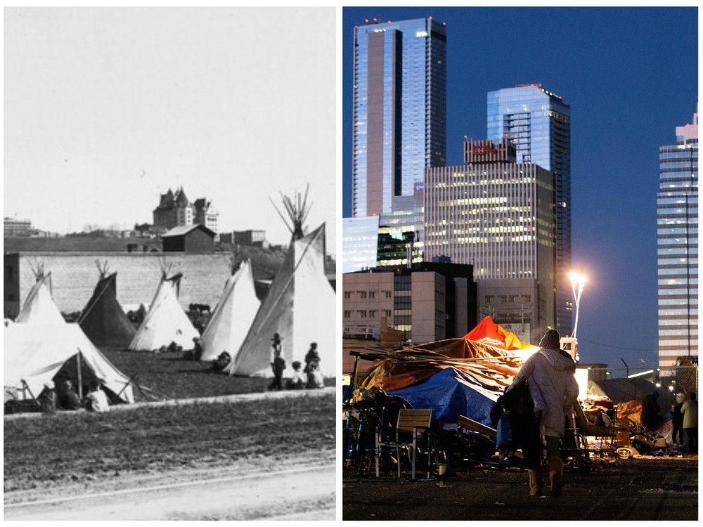 Tent communities a big part of Edmonton history for over a century