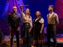 The Citadel's production of Rubaboo featuring, from left, Robert Walsh, Andrea Menard, Karen Shepherd and Nathen Aswell, runs at the Maclab Theatre through March 3. 