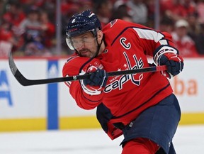 Alex Ovechkin of the Washington Capitals.