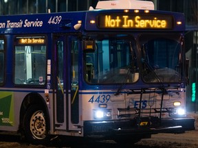 Edmonton Transit Service bus