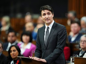 Prime Minister Justin Trudeau in the House of Commons on Monday, March 18, 2024. THE CANADIAN PRESS/Sean Kilpatrick