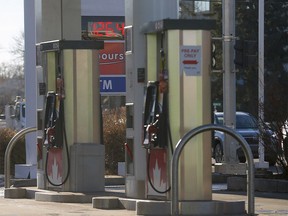 Gas prices, as expected, went up at various gas stations in Calgary on Monday, January 1, 2024.