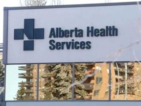 An Alberta Health Services building in Calgary.
