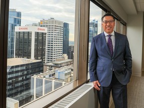 Duncan Au, then the president and CEO of CWC Energy Services, was photographed in the company’s downtown Calgary offices on Tuesday, July 26, 2022.