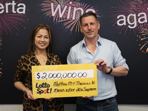 Edmonton lottery winner