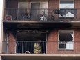 Edmonton apartment fire