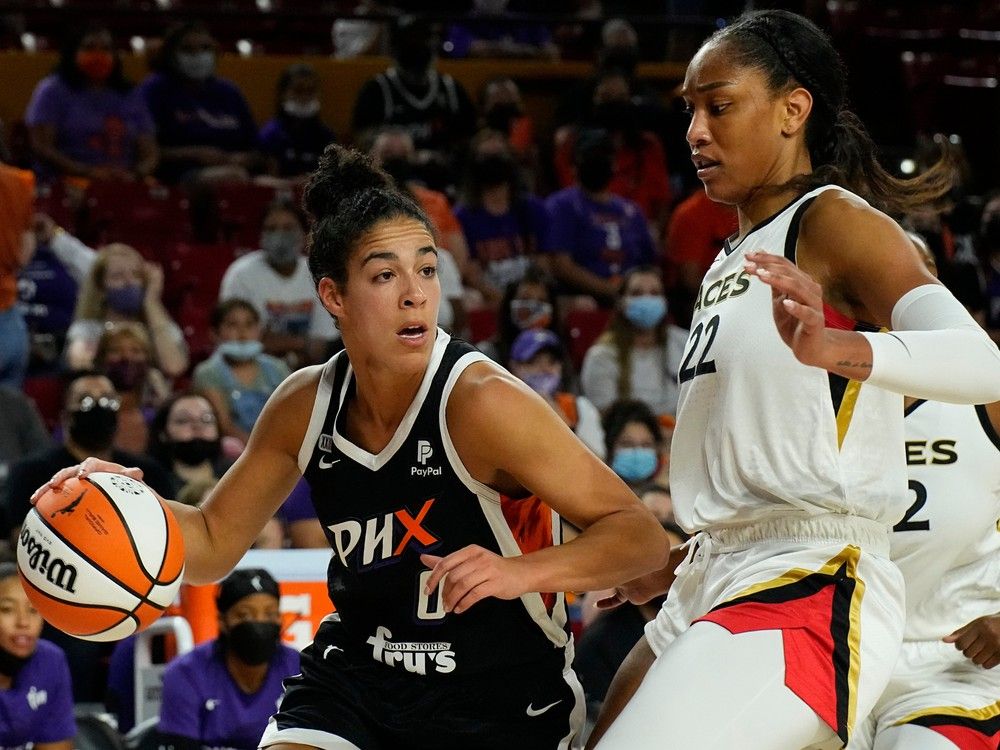 'I've grown a lot in Edmonton': Kia Nurse excited to play her first
WNBA game on home soil