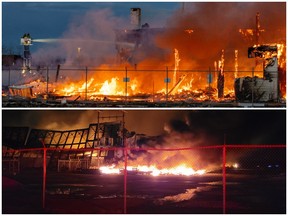 Edmonton Happy Valley-Goose Bay Hangar fire