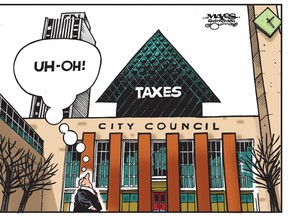 Edmonton city council cartoon