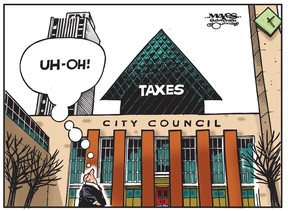 Edmonton city council cartoon