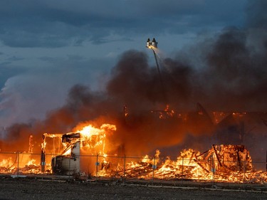 Edmonton Hangar fire