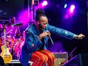 Fantastic Negrito performs at The Calgary Folk Music Festival on Prince's Island Park in Calgary on Saturday, July 29, 2023.