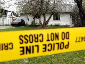 A man and woman were arrested after the body of a 65-year-old man was found in a northeast Edmonton home on the night of Saturday, May 11, 2024, say police.