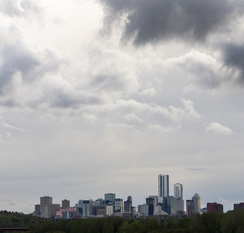 Edmonton weather: Clouds and wind, followed by wind, then more clouds ...