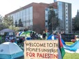 University of Alberta Palestine encampment