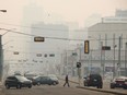 Edmonton wildfire smoke