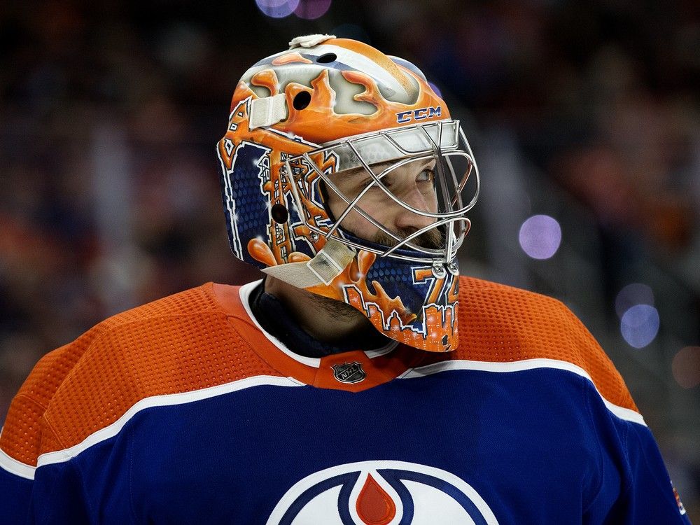 Success Late In Oilers Playoff Series Is Sweet Music For Stuart Skinner ...