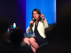 The Chamber of Commerce hosted Premier Danielle Smith for a keynote address and fireside chat at the Hyatt Regency in Calgary on Thursday, June 13, 2024.
