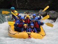 Members of the 253rd South Heritage scouts group are seen rafting in this supplied photo.