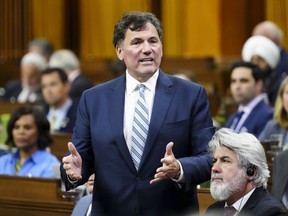 The opposition Conservatives are demanding the Liberal government make public the names of politicians in the report. Public Safety Minister Dominic LeBlanc, shown here, says he will not.
