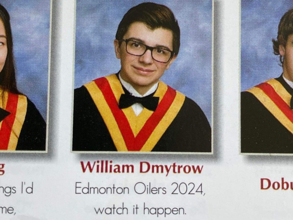 Big Oilers fan hopes his 2018 yearbook prediction comes true | Edmonton ...