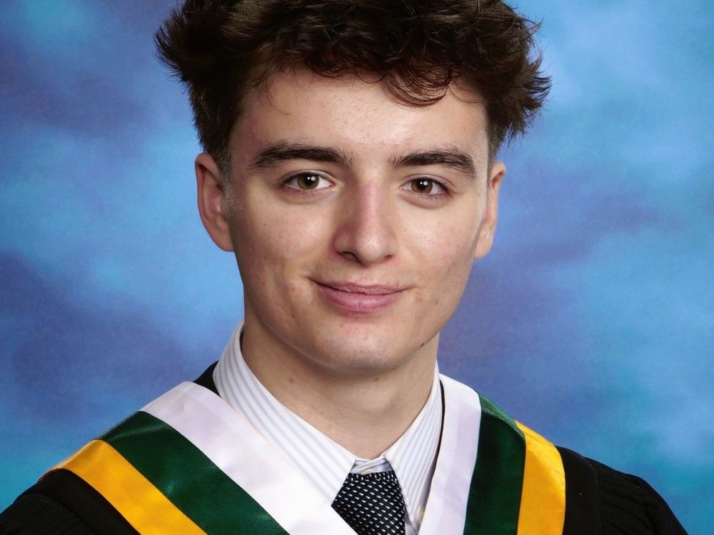 Edmonton's valedictorians: Carter Korchinski from Louis St. Laurent