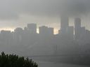 Thursday's forecast was mainly cloudy, with 60% chances and a 16 C highest point.