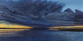 lake painting by memory roth