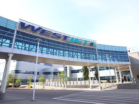 WestJet's head office in Calgary on Saturday, June 29, 2024.