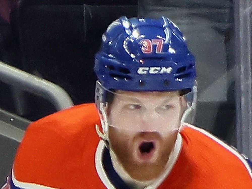 Oilers Mangiapane Foegele L.A. Kings