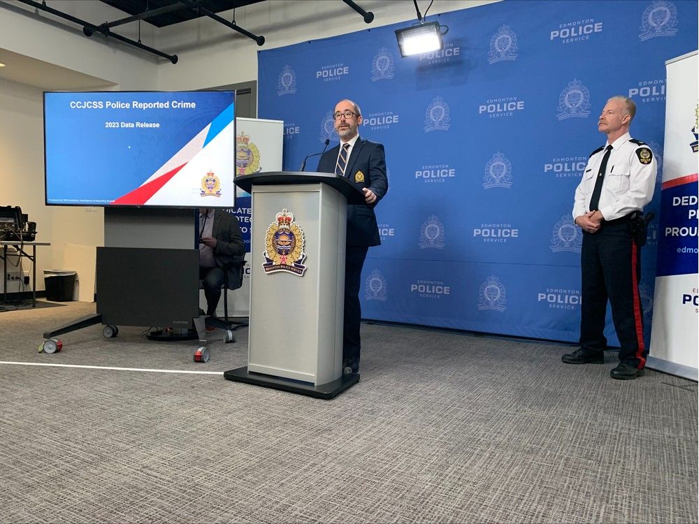 Edmonton crime rate down despite national spike, fraud & extortion up